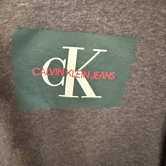 Calvin Klein Gray Zip Up Jacket ‎ Size Medium - Picture 3 of 8